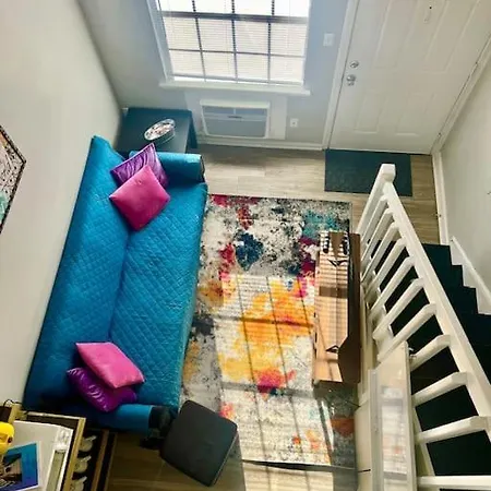 Pop-Of-Color - Loft - Downtown Raleigh - Near Ncsu Apartment Exterior photo